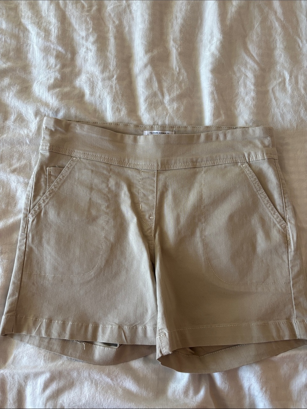 Westbound Women's Khaki Pull On  Shorts